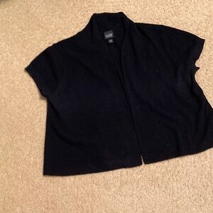 Eileen Fisher Black Women's Shrug